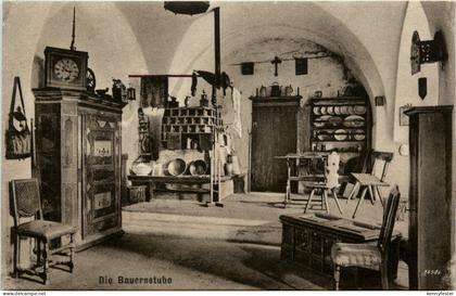 Saalfeld/Saale - Thüringesches Heumatmuseum in Saalfeld - Die Bauernstube