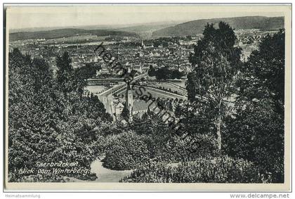 Saarbrücken - Blick vom Winterberg - Verlag Th. Klein Saarbrücken