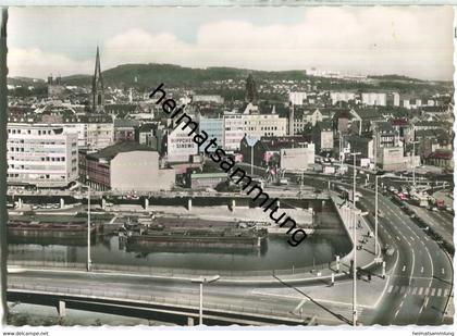Saarbrücken - Wilhelm-Heinrich-Brücke - Foto-Ansichtskarte - Verlag F. Muth Saarbrücken