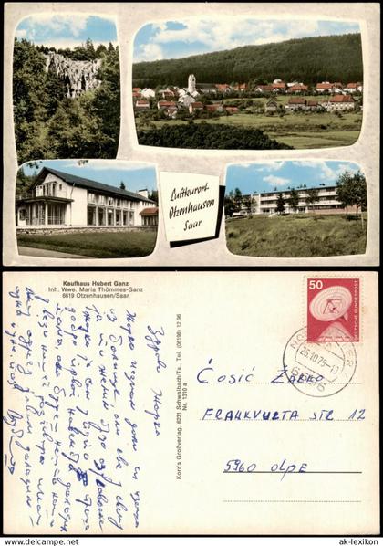Ansichtskarte Otzenhausen-Nonnweiler Stadtansichten 1979