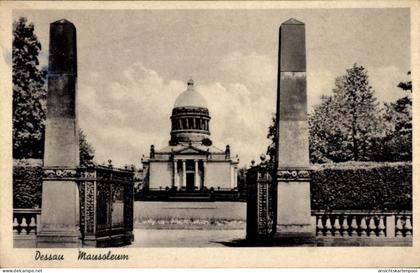 CPA Dessau in Saxe Anhalt, Mausoleum