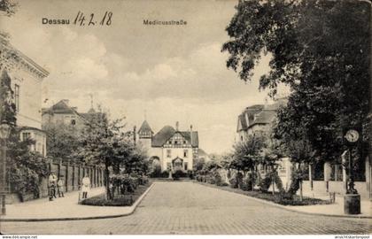 CPA Dessau in Saxe Anhalt, Medicusstraße