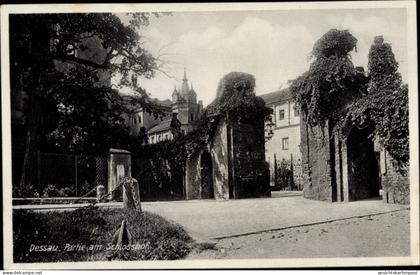 CPA Dessau in Saxe Anhalt, Schlosshof
