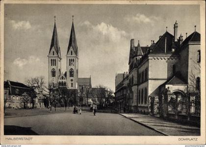 CPA Halberstadt in Saxe Anhalt, Domplatz