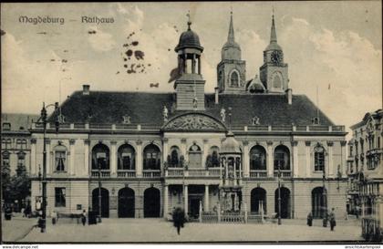 CPA Magdeburg in Saxe Anhalt, Rathaus