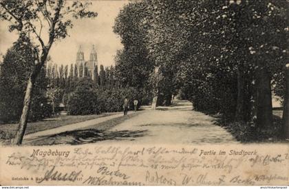 CPA Magdeburg in Saxe Anhalt, Stadtpark