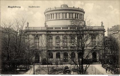 CPA Magdeburg in Saxe Anhalt, Stadttheater
