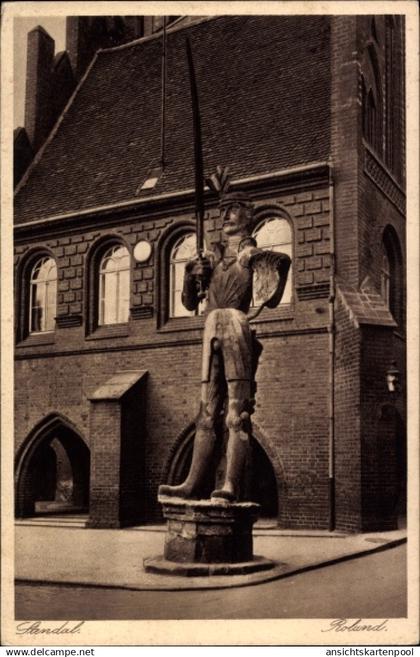 CPA Stendal in Saxe Anhalt, Roland