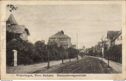 CPA Weferlingen in Saxe Anhalt, Braunschweiger Straße