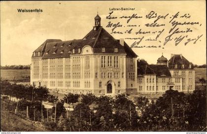 CPA Weißenfels in Saxe Anhalt, Lehrerseminar