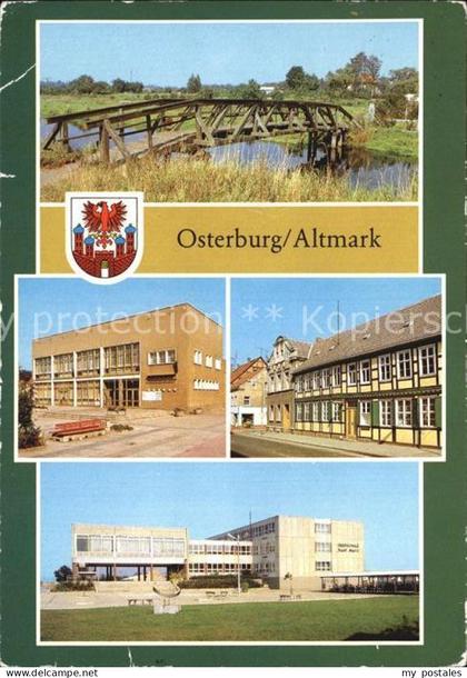 Osterburg Altmark Schwiegermutterbruecke Kreiskulturhaus Heimatmuseum Oberschule