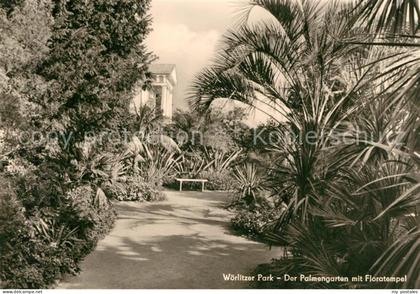 Woerlitz Sachsen-Anhalt Park Palmengarten Floratempel