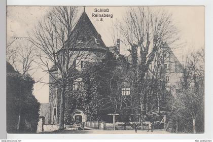 (105175) AK Schloss Reinsberg, Sachsen 1917