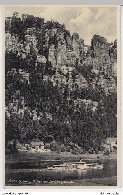 (16211) AK Bastei, Sächs. Schweiz 1932