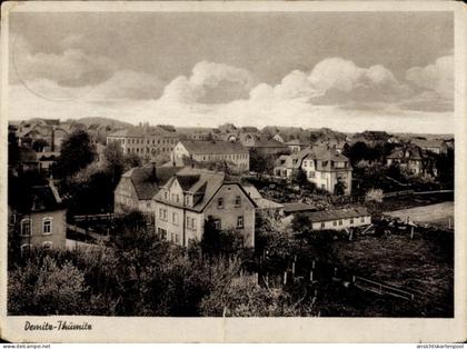 CPA Demitz Thumitz in Sachsen, Teilansicht