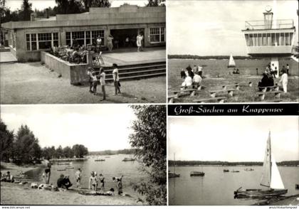 CPA Groß Särchen Lohsa am Knappensee, Badestrand, Gasthaus