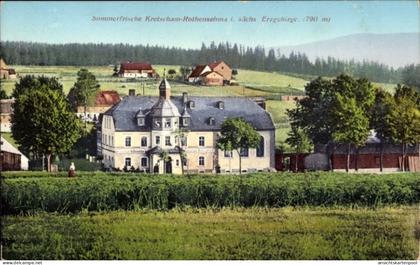 CPA Kretscham Rothensehma Neudorf Sehmatal im Erzgebirge, Sommerfrische