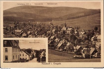 CPA Neudorf Sehmatal Cranzahl im Erzgebirge, Bethelehemstift, Bahnhofstraße