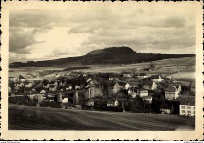 CPA Sehma Sehmatal im Erzgebirge, Blick auf Bärenstein im Hintergrund, Wolken