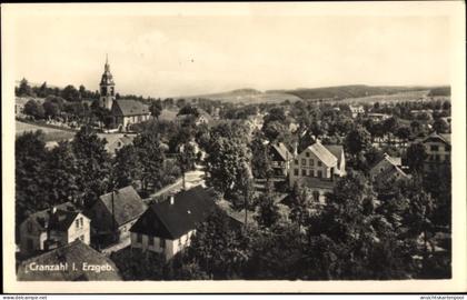CPA Sehmatal Cranzahl Erzgebirge, Ortschaft mit Umgebung