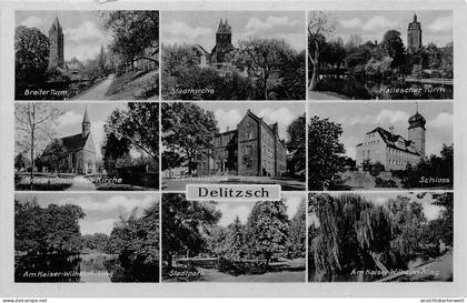 Delitzsch Mehrbildkarte gl1938 #187.396