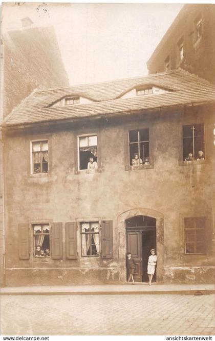 Dresden Fotokarte Gebäude Personen ngl #189.412