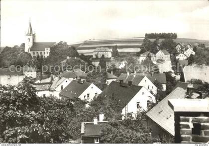 Eppendorf Sachsen Ortsansicht mit Kirche