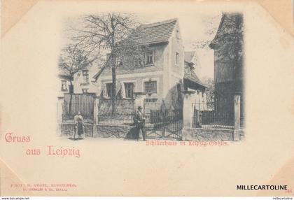GERMANY - Leipzig - Gruss aus Leipzig - Schillerhaus in Leipzig-Bholis