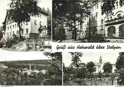 Hohwald Neustadt Stolpen Sachsen Teilansichten Panorama