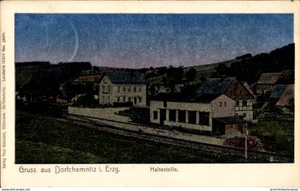 Luna CPA Dorfchemnitz Zwönitz im Erzgebirge, Haltestelle