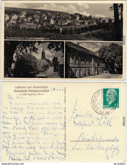 Oberpfannenstiel-Lauter-Bernsbach 3 Bild: Totale und Straßenpartien 1934