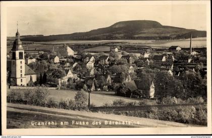 Photo CPA Cranzahl Sehmatal im Erzgebirge, Gesamtansicht, Kirche, Bärenstein
