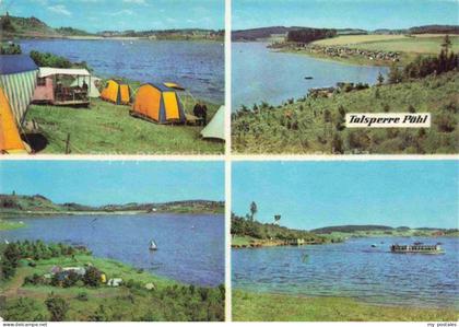 Poehl (Talsperre) Vogtland Plauen Sachsen Talsperre-Poehl Campingplatz Zelte Seg