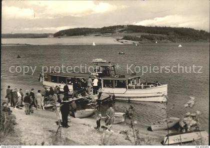 Poehl Vogtland Bootsanlegestelle mit MS Vogtland