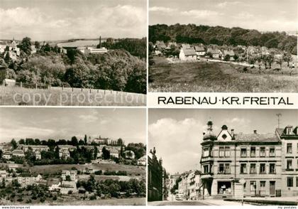 Rabenau Sachsen Teilansichten Landschaftspanorama
