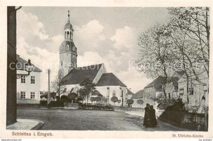 Schlettau Erzgebirge St. Ullrichs Kirche