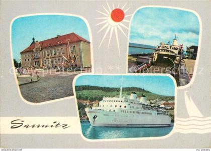 Sassnitz Ostseebad Ruegen Seemannsheim Faehrschiff Sassnitz