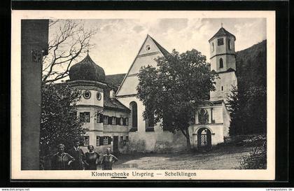 AK Schelklingen, Gasthaus Klosterschenke Urspring