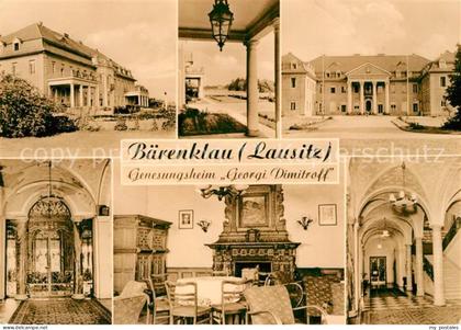 Baerenklau Niederlausitz Genesungsheim Georgi Dimitroff