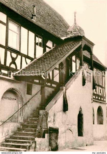 Schifferstadt Altes Rathaus mit Treppe
