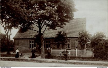 CPA Glashütte Norderstedt in Holstein, Krämerei von Heinr. Ahlers