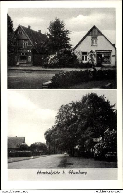 CPA Harksheide Norderstedt Schleswig Holstein, Ortsansichten, Geschäfte