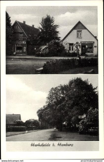 CPA Harksheide Norderstedt Schleswig Holstein, Ortsansichten, Geschäfte