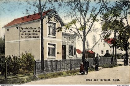 CPA Tornesch in Holstein, Spezial-Haus für Zigarren, Tabak