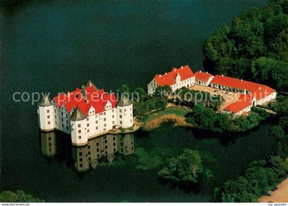 Gluecksburg Ostseebad Schloss Gluecksburg Fliegeraufnahme