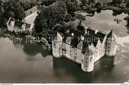 Gluecksburg Ostseebad Schloss Gluecksburg Fliegeraufnahme