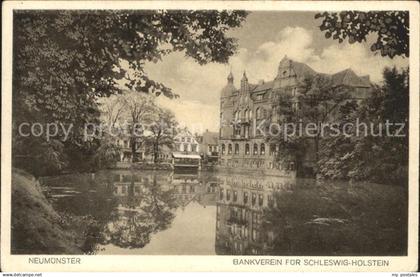 Neumuenster Schleswig-Holstein Bankverein fuer Schleswig Holstein