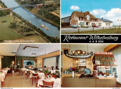 Wilhelmsburg Schleswig-Holstein Restaurant Wilhelmsburg Hochbruecke Gruenenthal