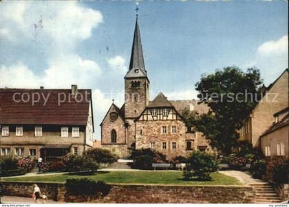 Schluechtern Kirche Ortsansicht