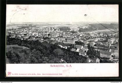 AK Schmölln in S.-A., Generalansicht der Stadt
